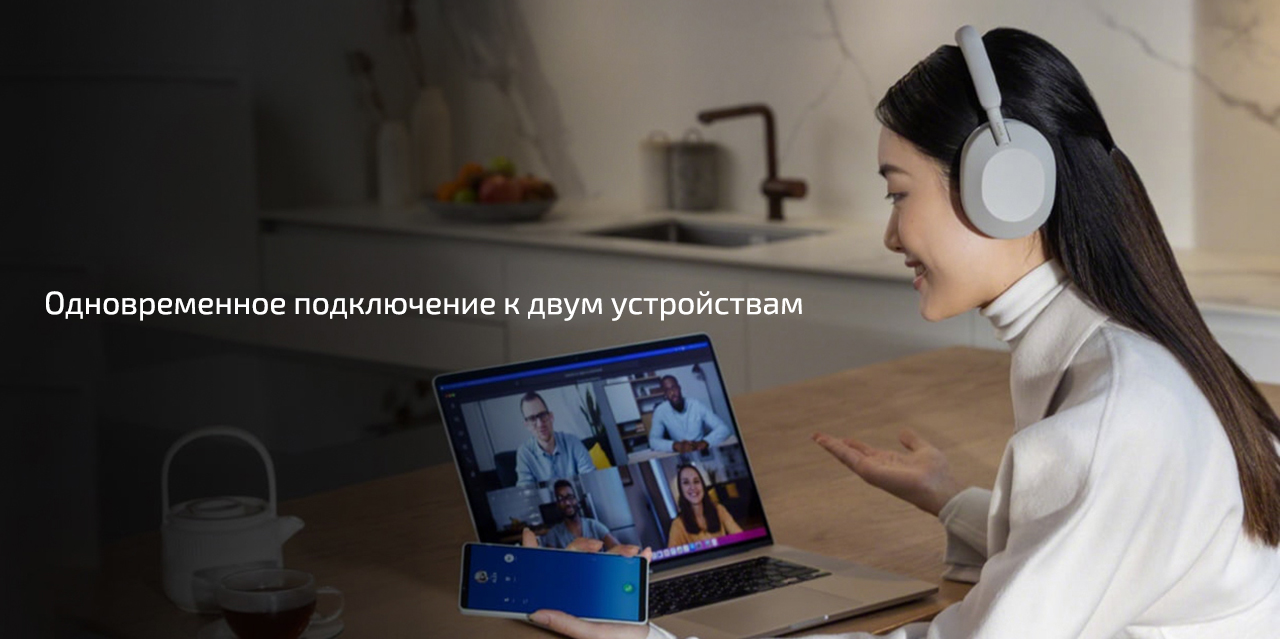 Беспроводные наушники Sony WH-1000XM5 — Музыка с вами на весь день