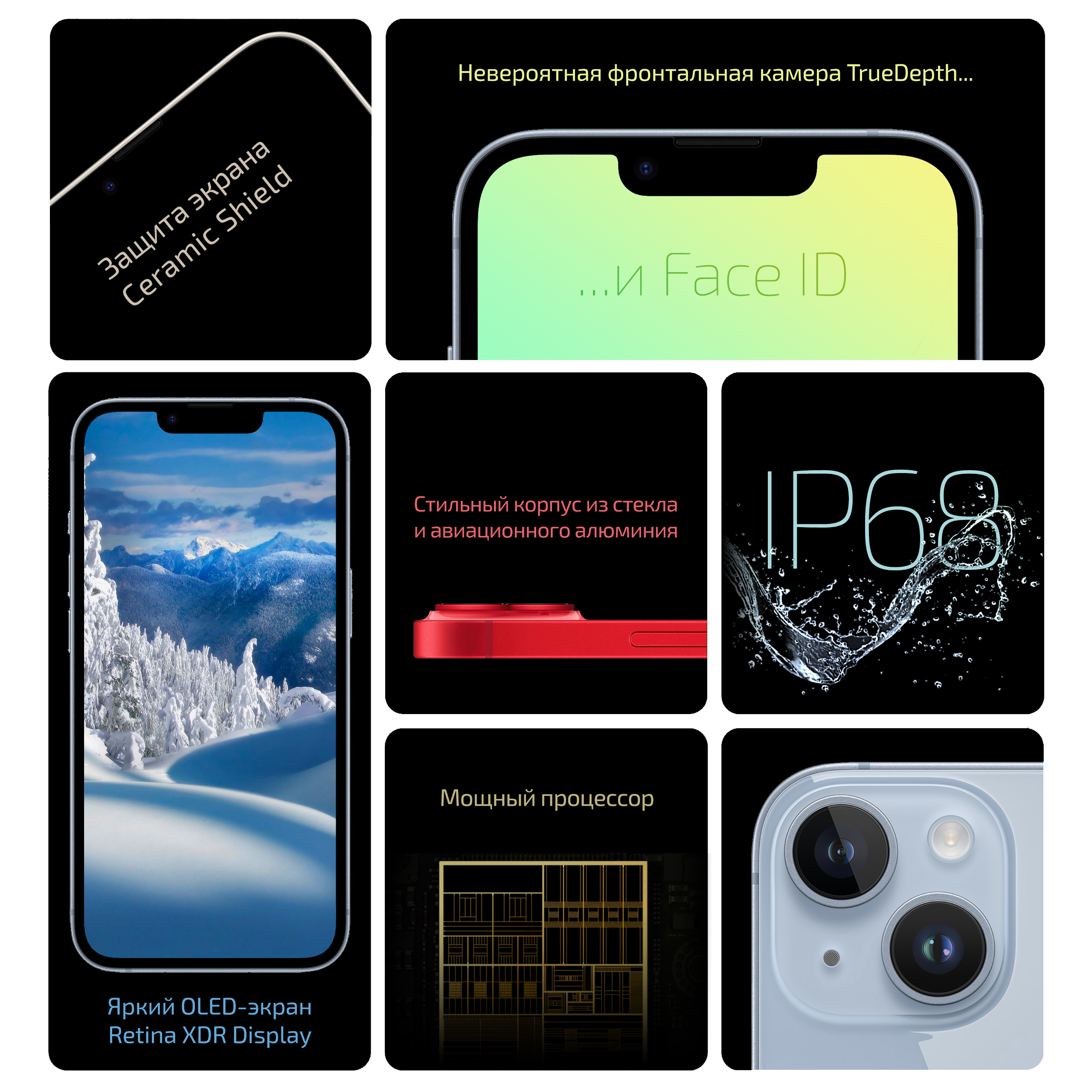 Смартфон Apple iPhone 14 128 ГБ (Фиолетовый | Purple) — Идеальный баланс