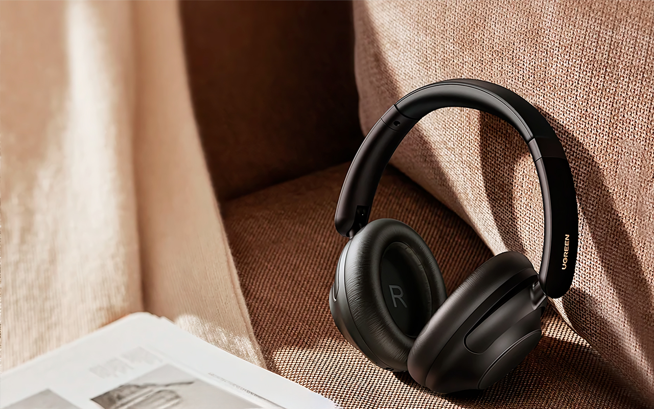Полноразмерные беспроводные наушники Ugreen HiTune Max5 (HP202) — Длительное время работы