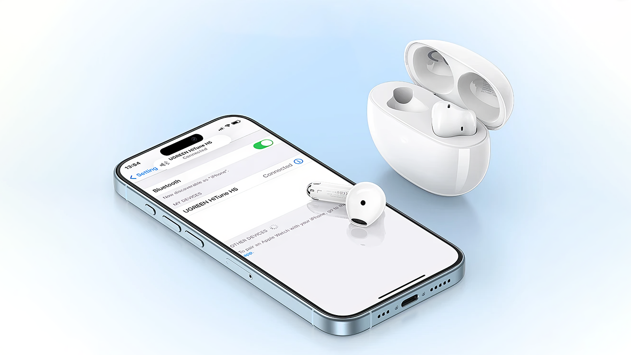 Беспроводные наушники Ugreen HiTune H5 (TWS) (WS201) — Не отставая ни на секунду