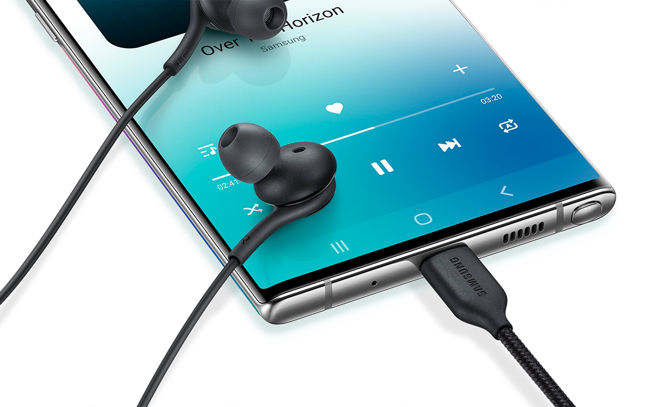 Проводные наушники Samsung (USB-C) (EO-IC100) — Качественный звук