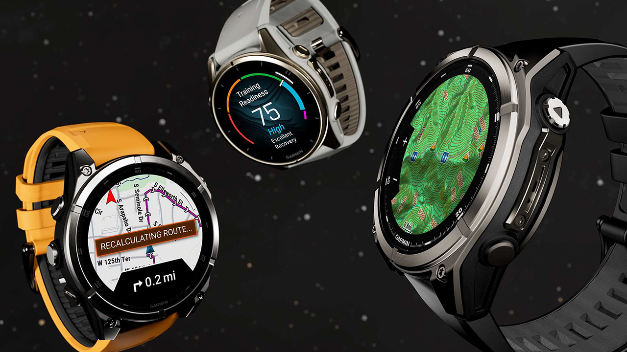 Спортивные часы Garmin fenix 8, 47 мм, AMOLED, титан, сапфир, силиконовый ремешок цвета «оранжевая искра»/графитовый — Тренировки под контролем
