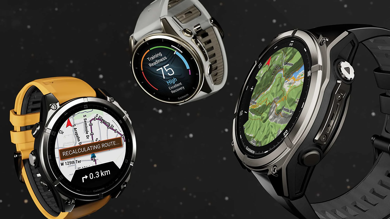 Спортивные часы Garmin fenix 8, 51 мм, AMOLED, титан с DLC, сапфир, силиконовый ремешок цвета чёрный/«серая галька» — Навигация, которая не подведёт