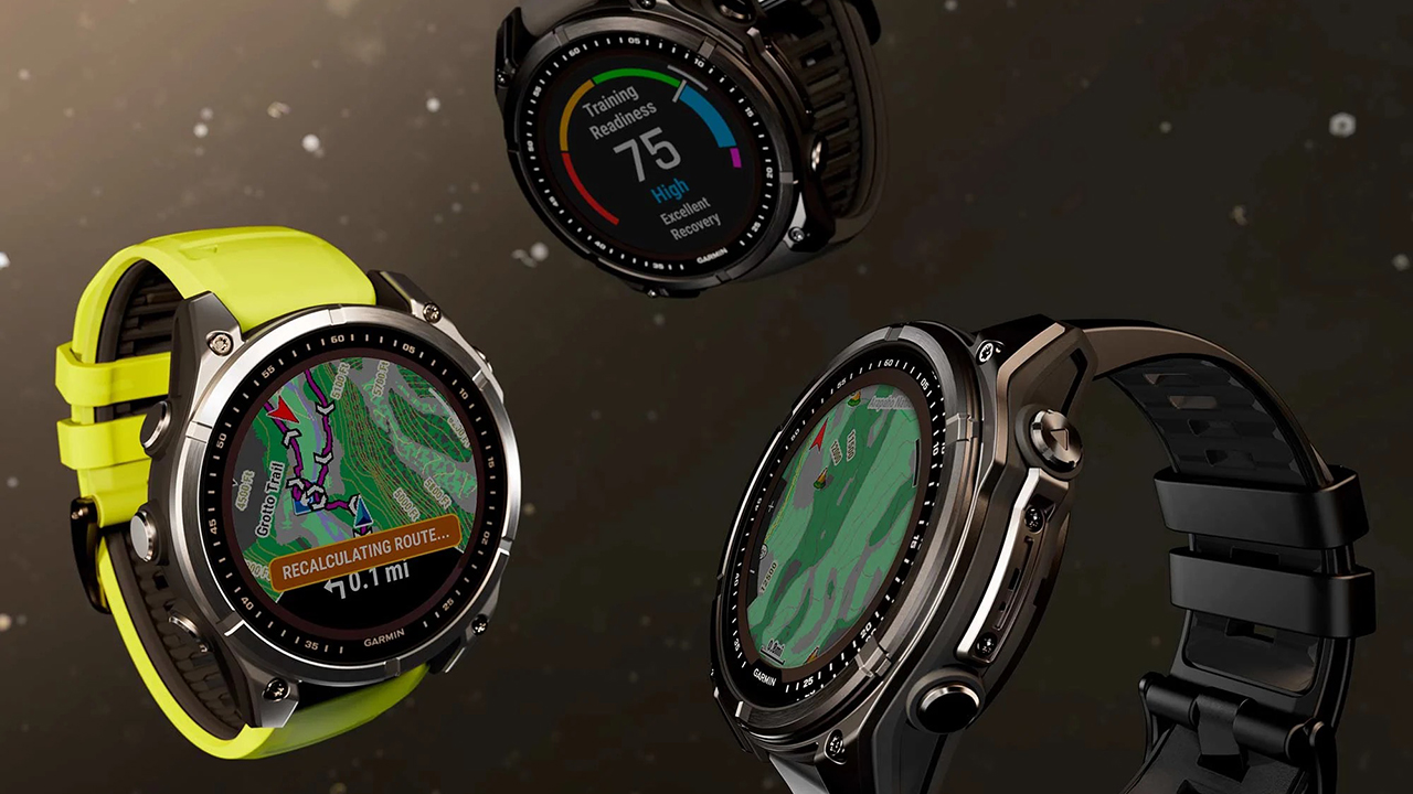 Спортивные часы Garmin fenix 8, 51 мм, AMOLED, сталь, чёрный силиконовый ремешок — Экран, который видно всегда