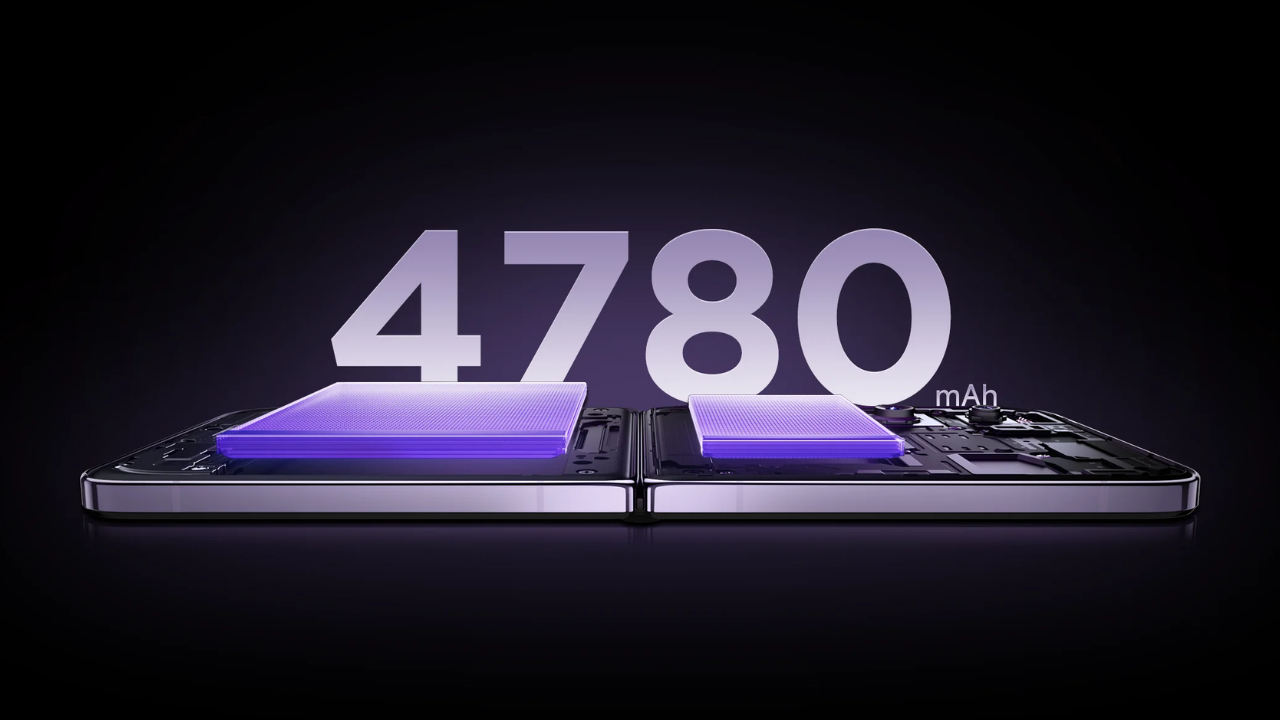 Смартфон Xiaomi MIX Flip 12 ГБ + 512 ГБ (Фиолетовый | Purple) (версия Global) — Энергия на целый день