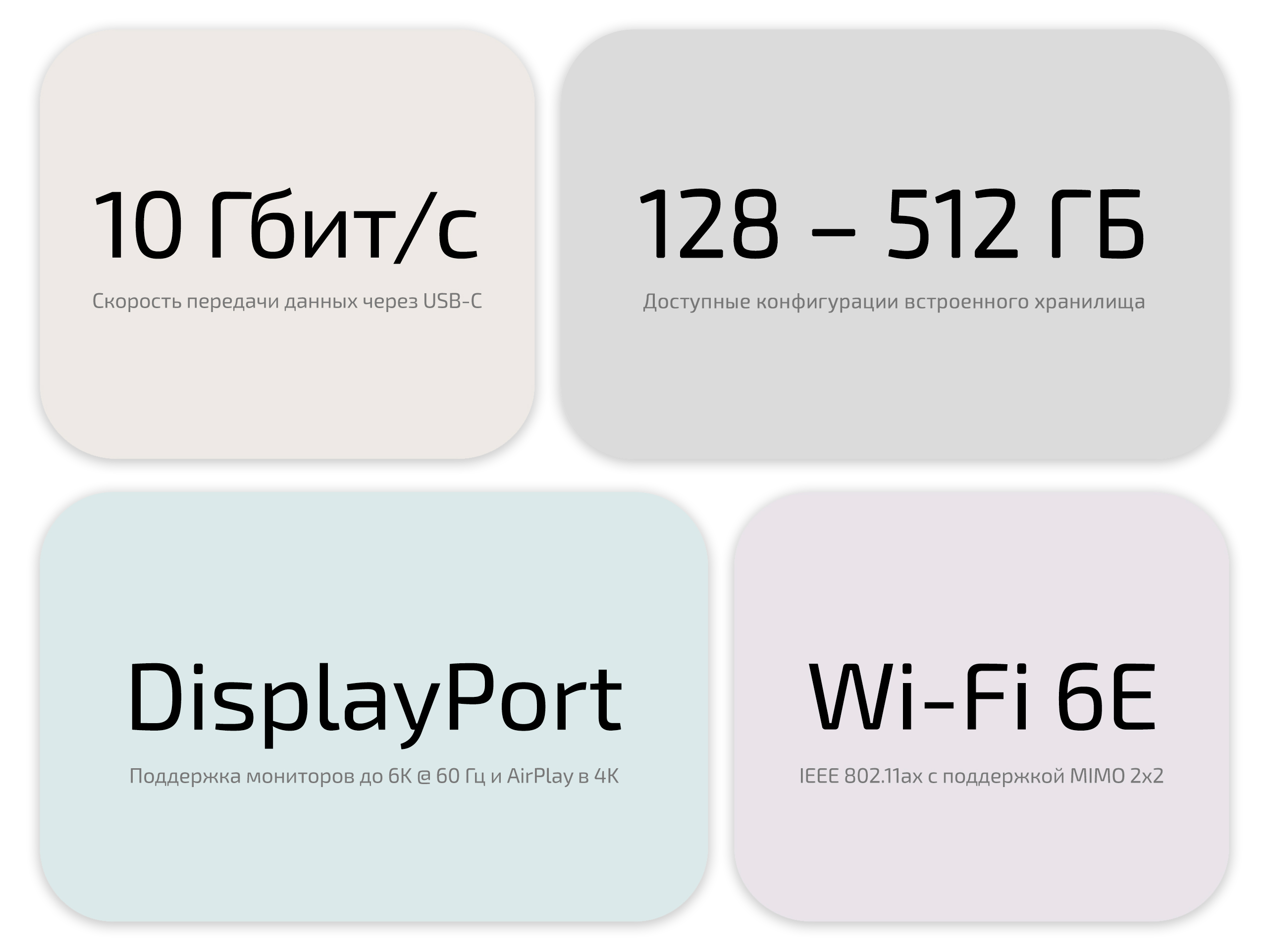 Планшет Apple iPad mini, 128 ГБ, Wi-Fi («Серый космос» | Space Gray) (A17 Pro, 2024) — Мощь в миниатюрном корпусе
