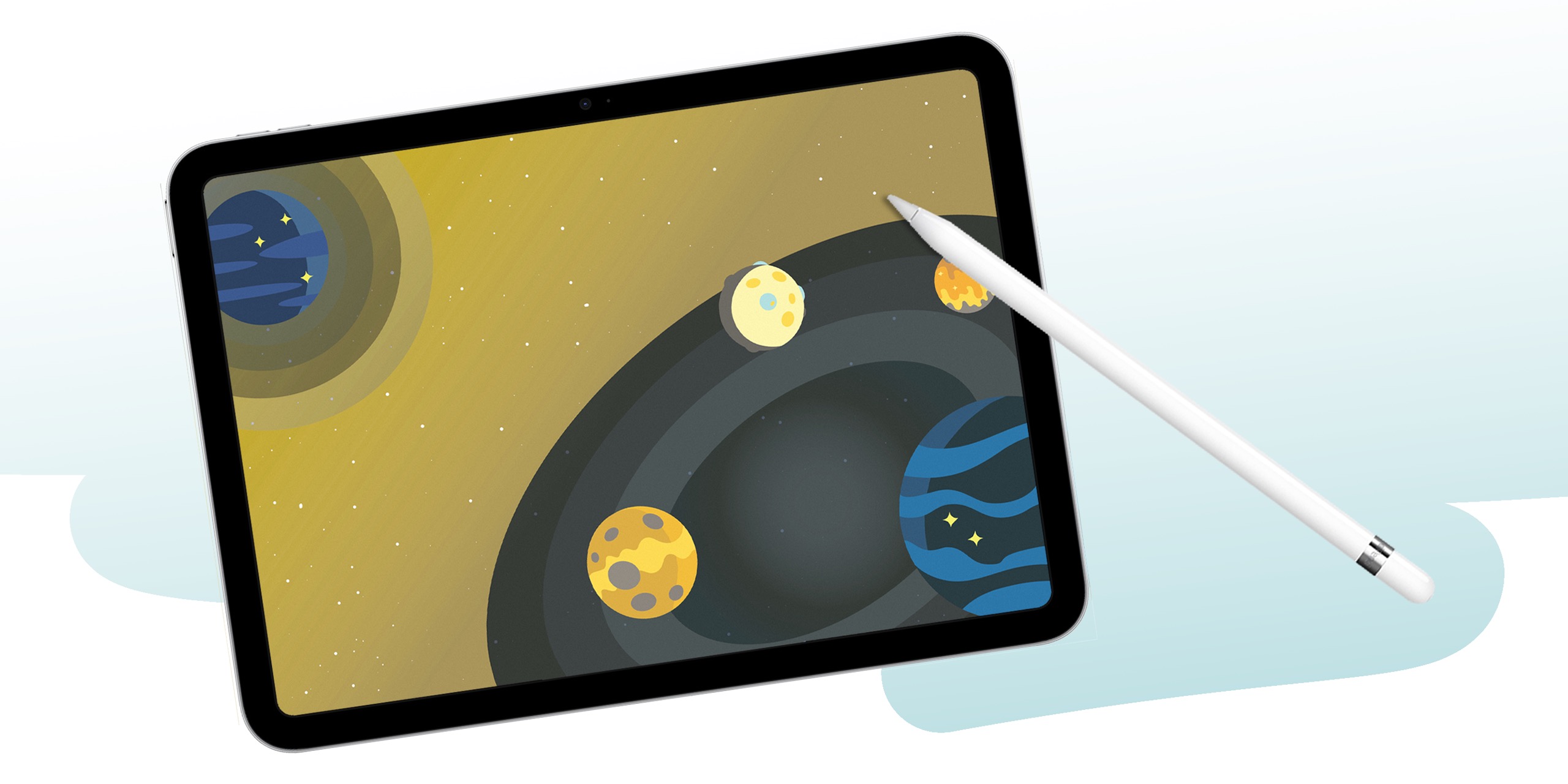 Планшет Apple iPad 11”, 128 ГБ, Wi-Fi (Серебристый | Silver) (A16 | 2025) — Впечатляющие камеры