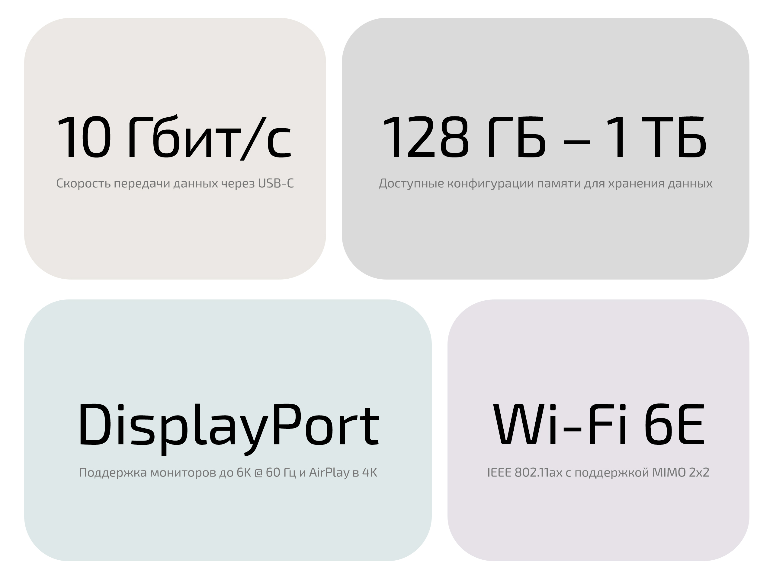 Планшет Apple iPad Air 13”, 128 ГБ, Wi-Fi («Сияющая звезда» | Starlight) (M3 | 2025) — Тонкий и лёгкий