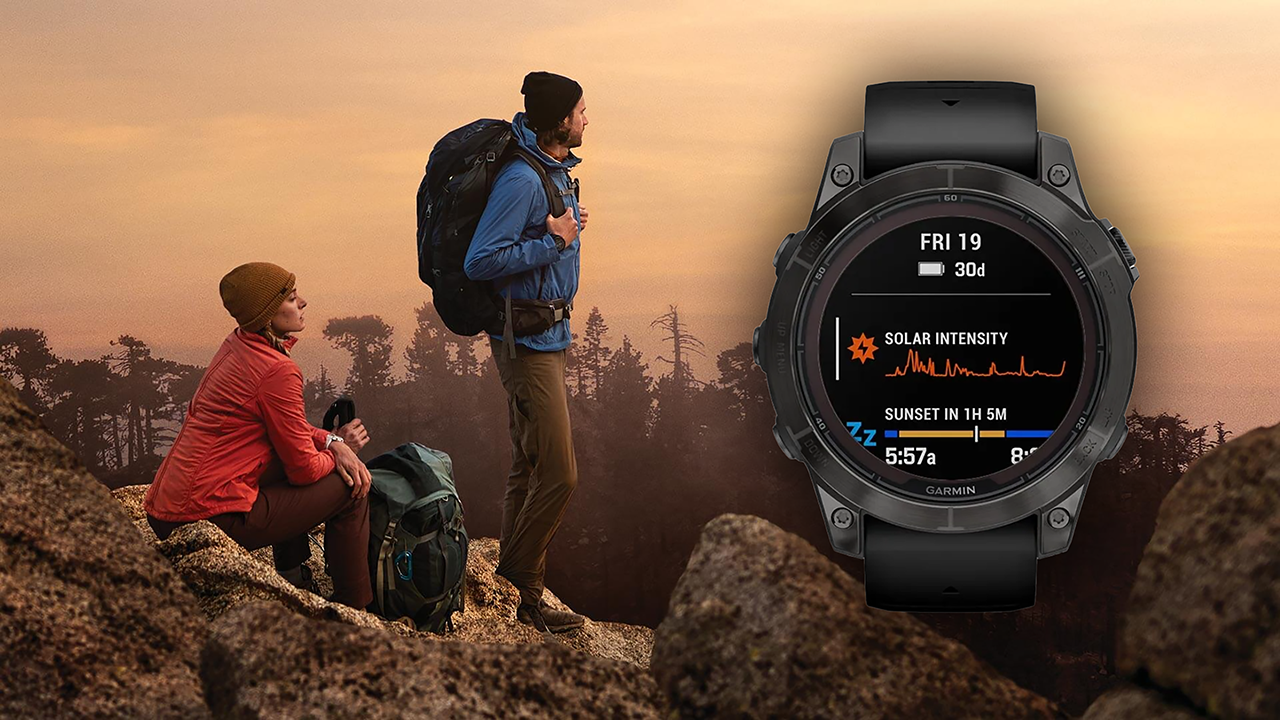 Спортивные часы Garmin fenix 7 Pro Solar Edition, 47 мм, чёрный силиконовый ремешок — Энергия солнца на вашем запястье