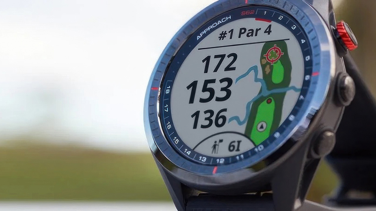 Спортивные часы Garmin Approach S62, чёрный силиконовый ремешок — Долгий срок службы батареи