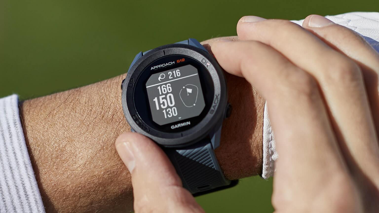 Спортивные часы Garmin Approach S12, силиконовый ремешок цвета «морской прилив» — Готовы к любой погоде