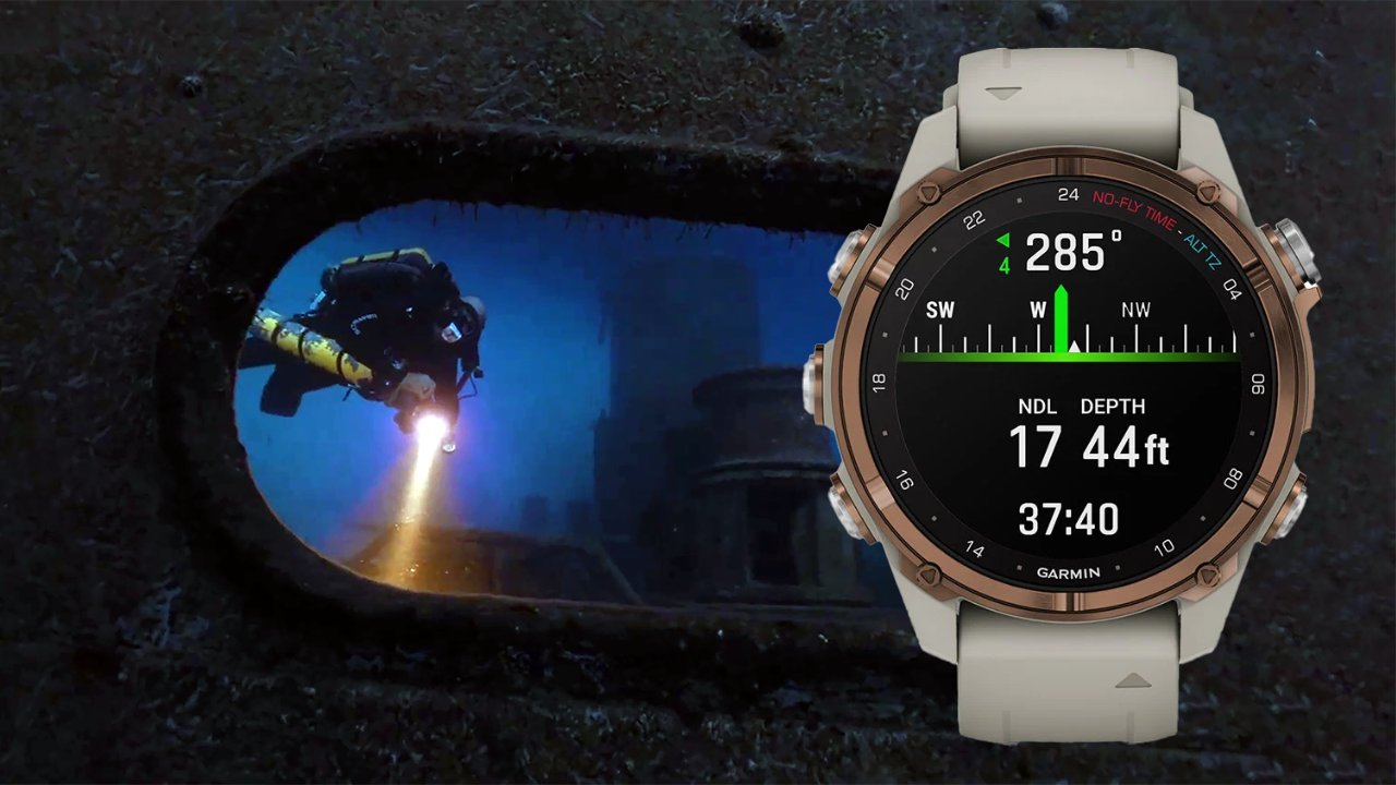 Спортивные часы Garmin Descent Mk3i, 43 мм, «французский серый» силиконовый ремешок — С особым вниманием