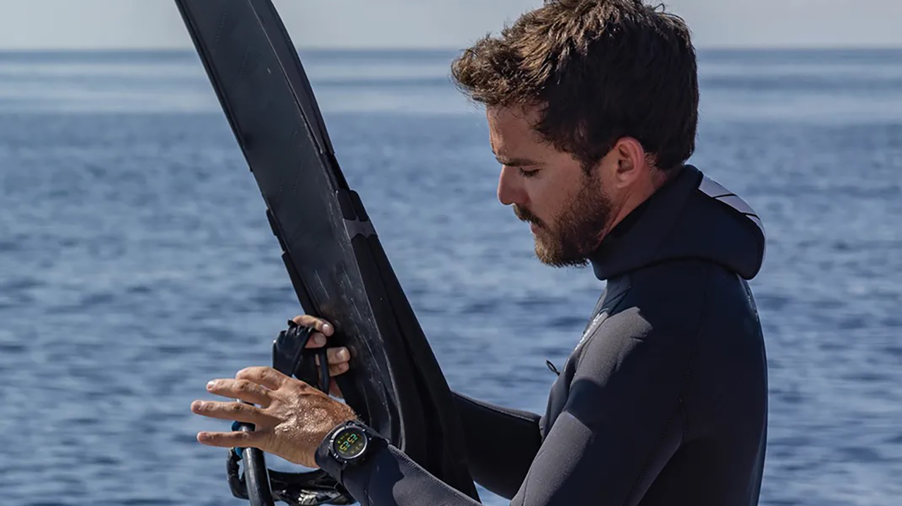 Спортивные часы Garmin Descent G2, силиконовый ремешок цвета «морская ракушка» — Многообразие режимов для каждого дайвера