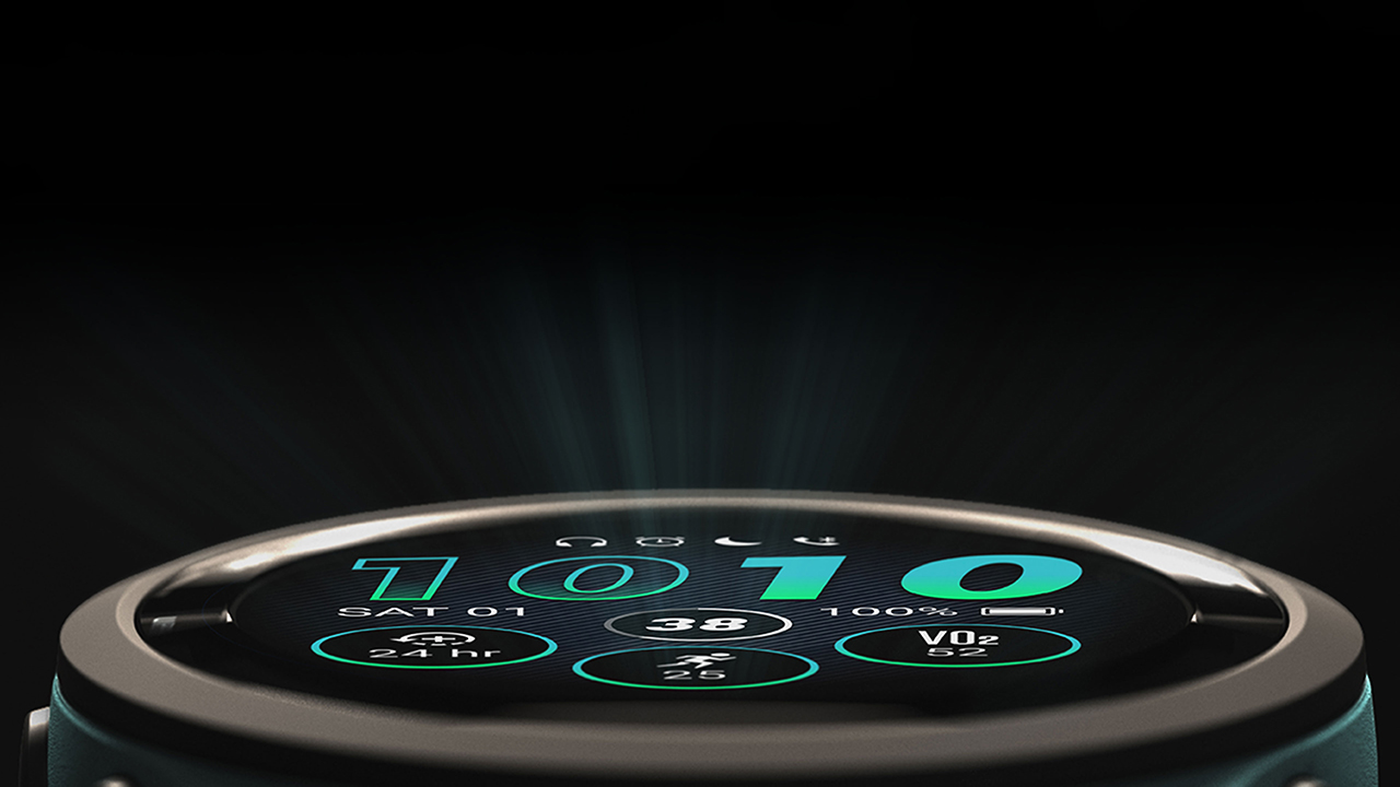 Спортивные часы Garmin Forerunner 265, 46 мм, силиконовый ремешок цвета чёрный/«серая пудра» — Беги, восстановись, повтори