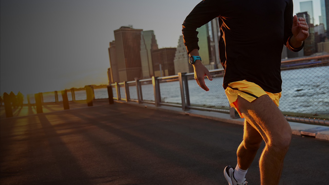 Спортивные часы Garmin Forerunner 265, 46 мм, силиконовый ремешок цвета «Уайтстоун»/«морской прилив» — Утренний отчёт уже здесь
