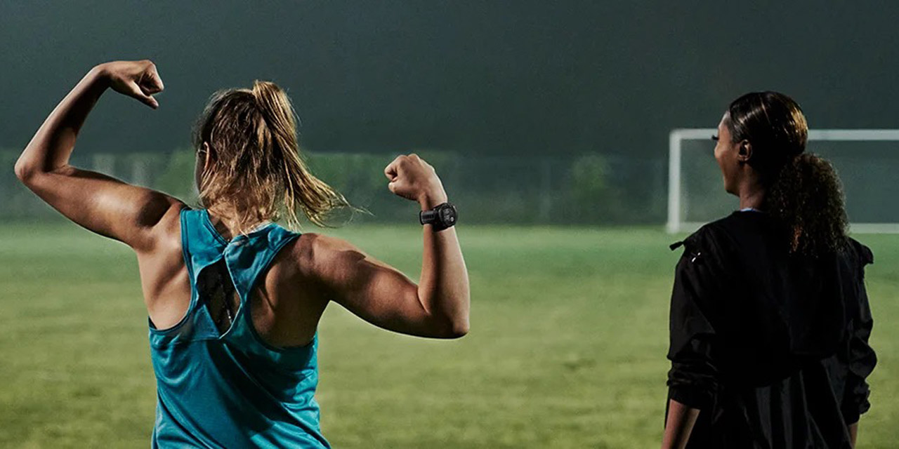 Спортивные часы Garmin Instinct 2 Solar, 45 мм, силиконовый ремешок графитового цвета — Больше возможностей в спорте