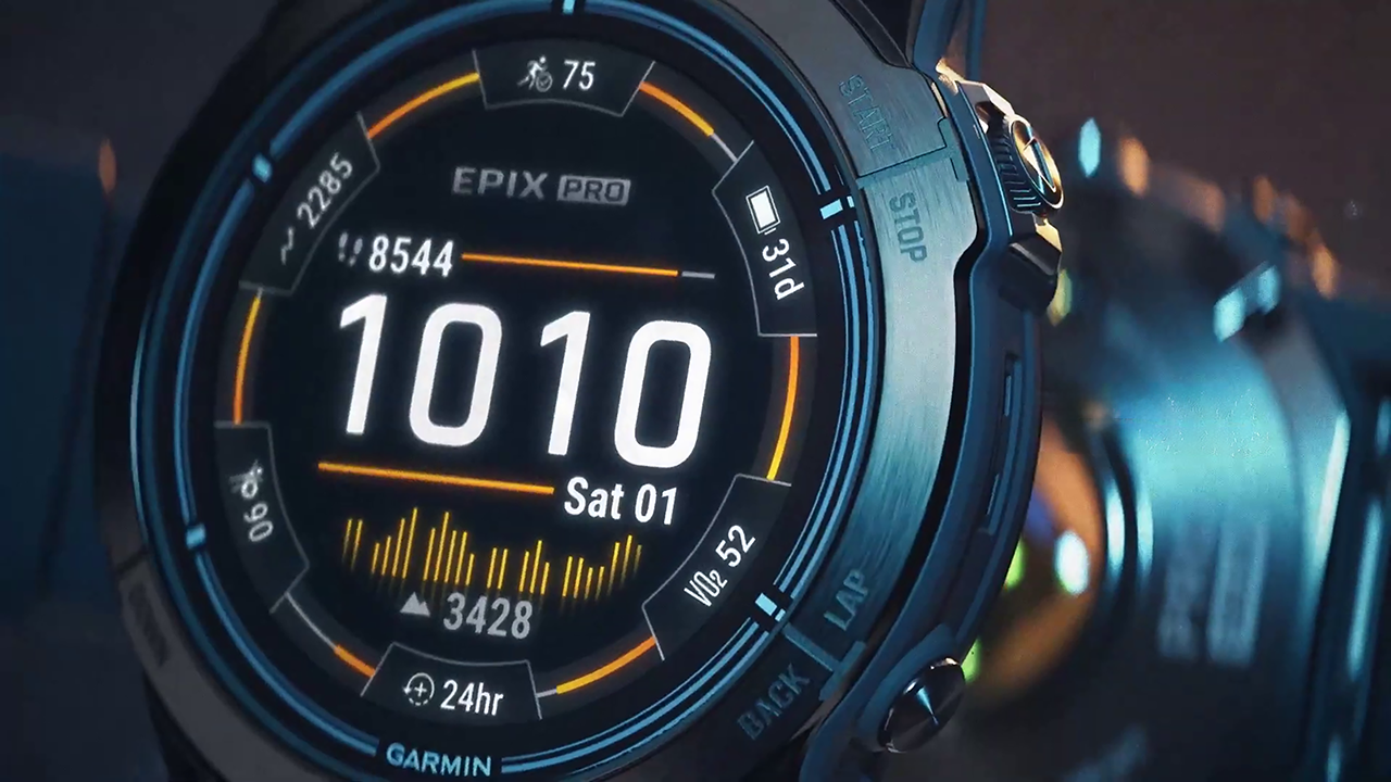 Спортивные часы Garmin epix (Gen 2) Standard Edition, 47 мм, чёрный силиконовый ремешок — Чтобы не упустить не единой минуты