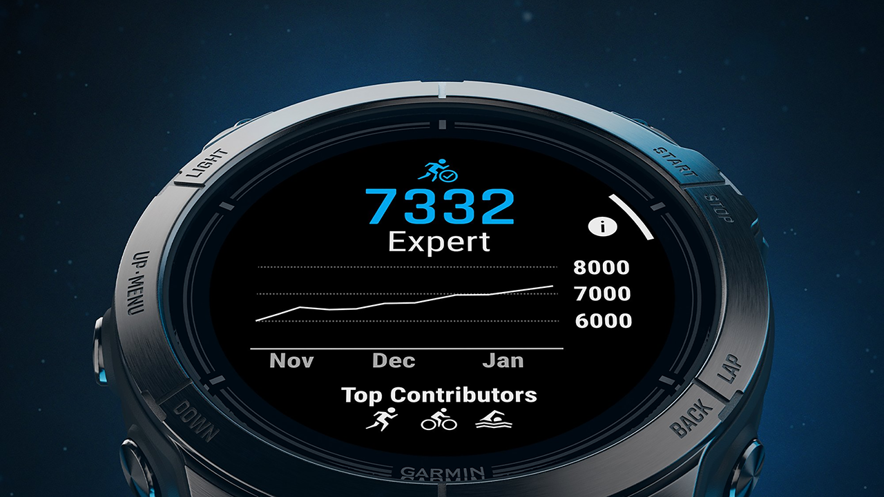 Спортивные часы Garmin epix (Gen 2) Standard Edition, 47 мм, чёрный силиконовый ремешок — Не останется без внимания