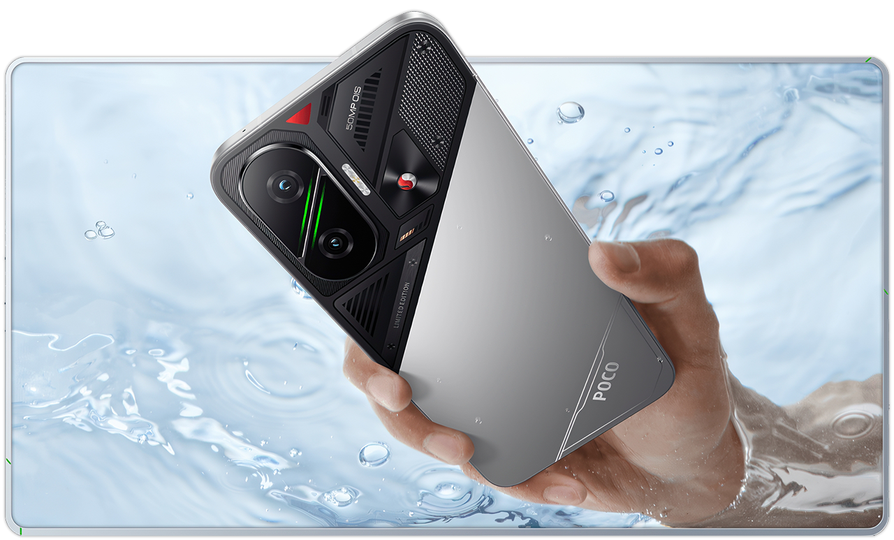 Смартфон Xiaomi POCO F7 12 ГБ + 512 ГБ (Серебристый | Silver) (версия Global) — Мощность с головой