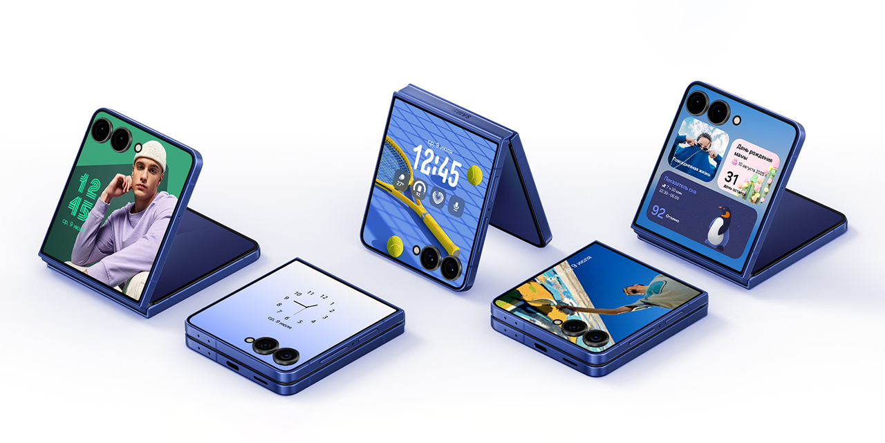 Смартфон Samsung Galaxy Z Flip7 12 ГБ | 512 ГБ (Коралловый | Coralred) (Exynos) — Комфорт на первом плане
