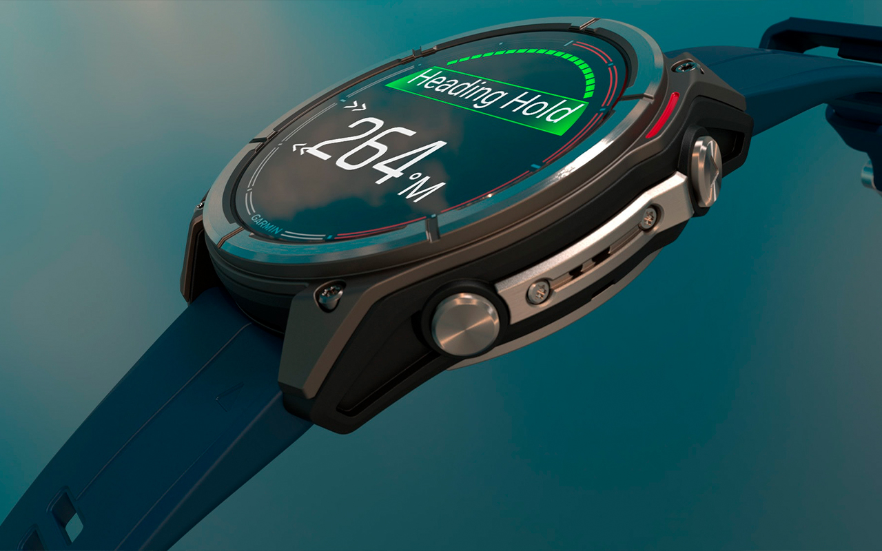 Спортивные часы Garmin quatix 8, AMOLED, 51 мм, силиконовый ремешок — Для любителей парусного спорта