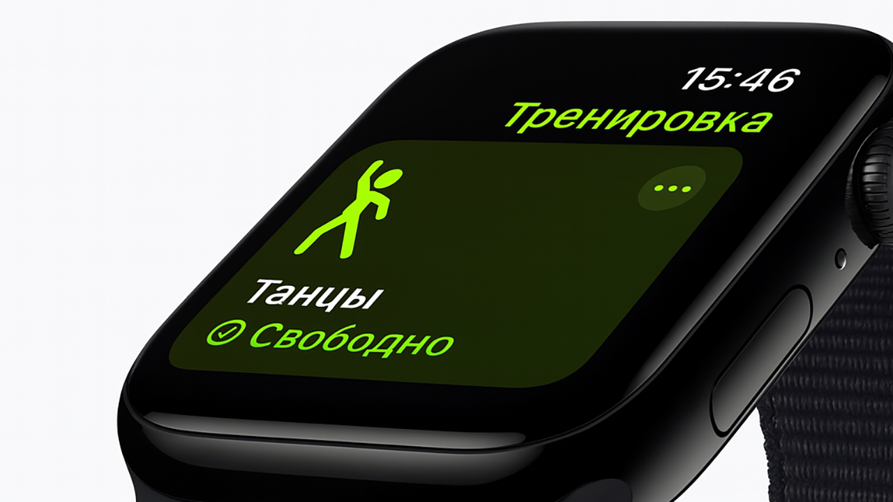 Часы Apple Watch Series 11, 46 мм, алюминий цвета «чёрный оникс», ремешок Sport Band чёрного цвета — Измерительная станция на запястье