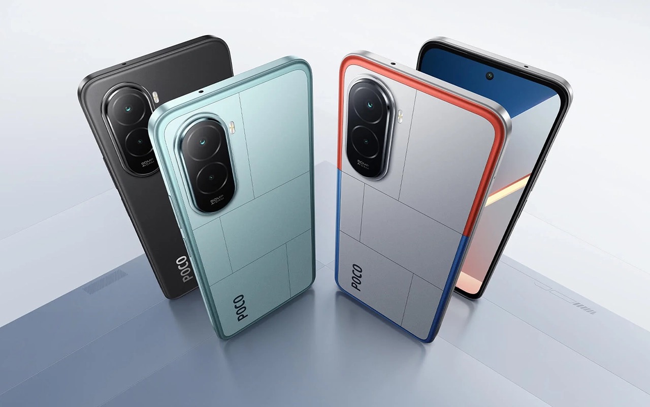 Смартфон Xiaomi POCO M7 4G 6 ГБ + 128 ГБ (Голубой | Blue) (версия Global) — Сверхъёмкая батарея и быстрая зарядка