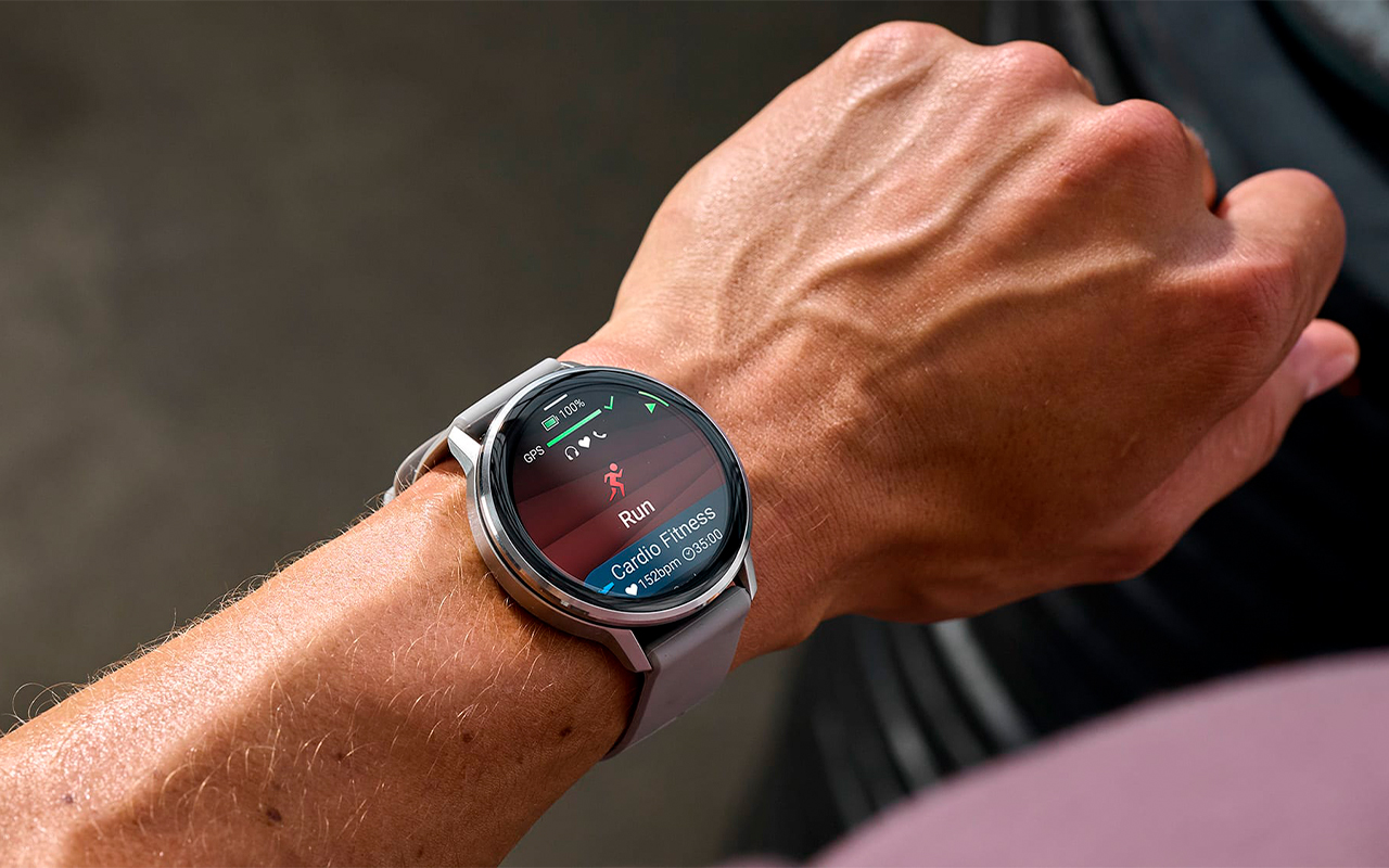 Спортивные часы Garmin Venu 4, 41 мм, силиконовый ремешок цвета «барвинка» — Функция Body Battery