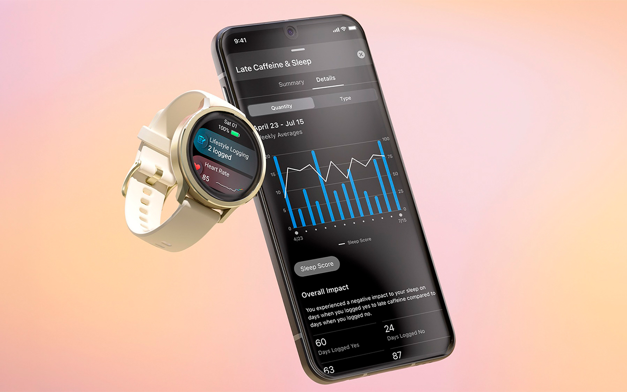 Спортивные часы Garmin Venu 4, 41 мм, чёрный силиконовый ремешок — Круглосуточный мониторинг здоровья