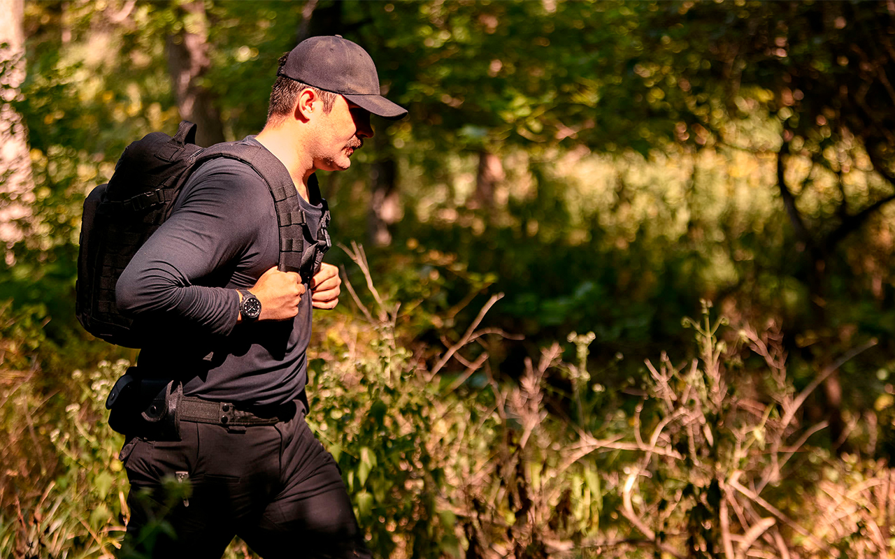 Спортивные часы Garmin Instinct Crossover Solar Tactical Edition, чёрный силиконовый ремешок — Тактические функции