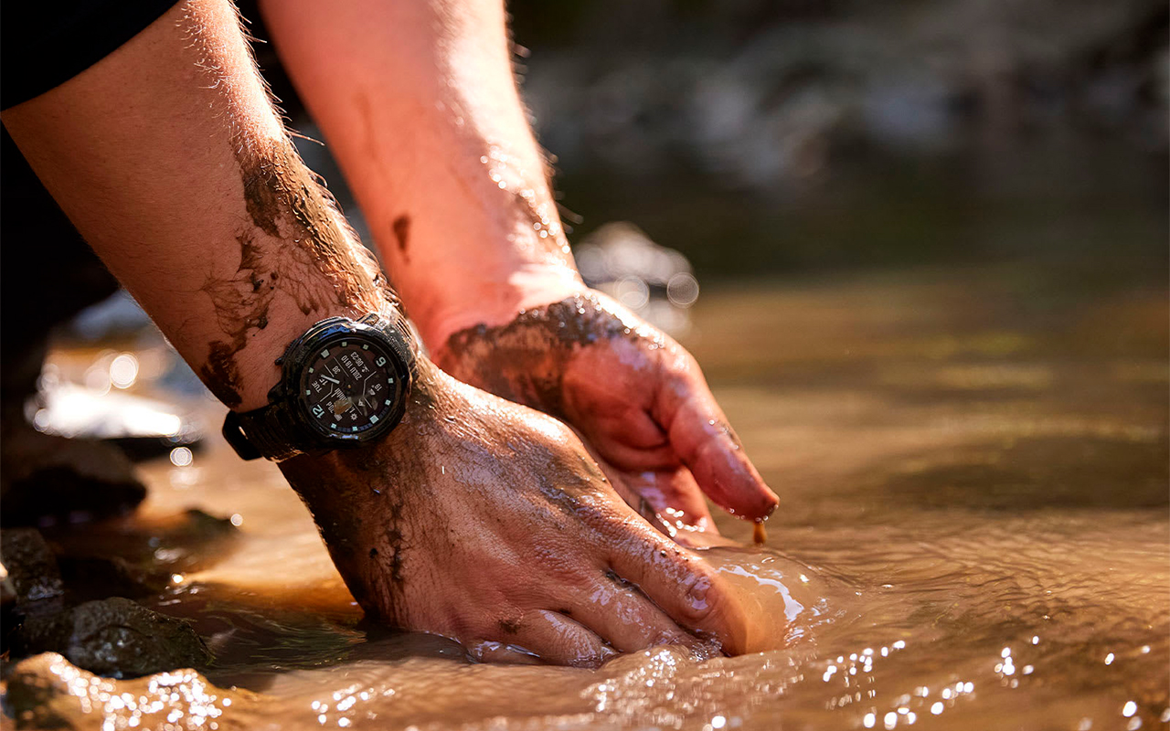Спортивные часы Garmin Instinct Crossover Solar Tactical Edition, чёрный силиконовый ремешок — Мониторинг здоровья