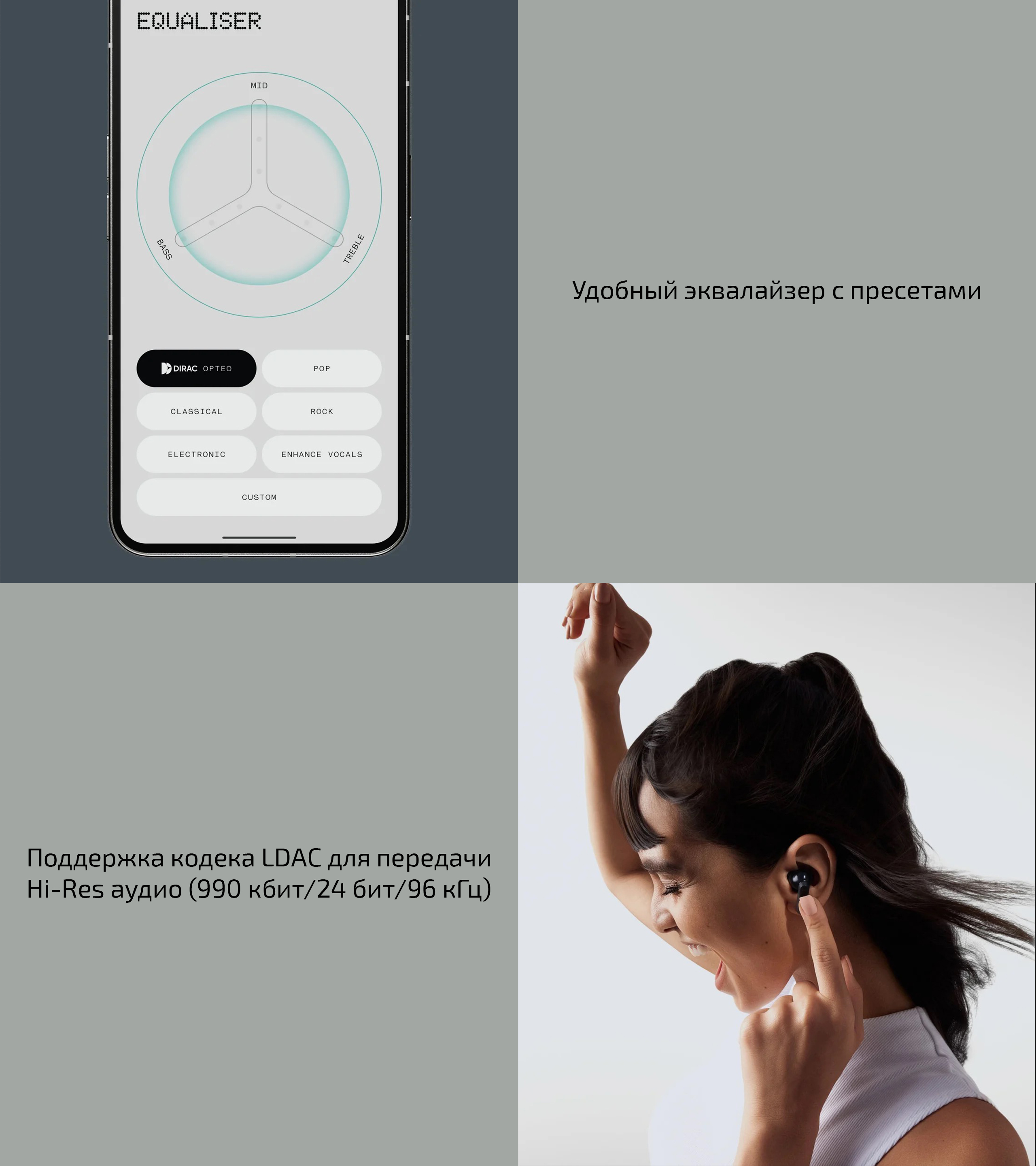 Беспроводные наушники CMF Buds Pro 2 by Nothing (TWS) (B187 — версия 2025) — Созданы быть с вами