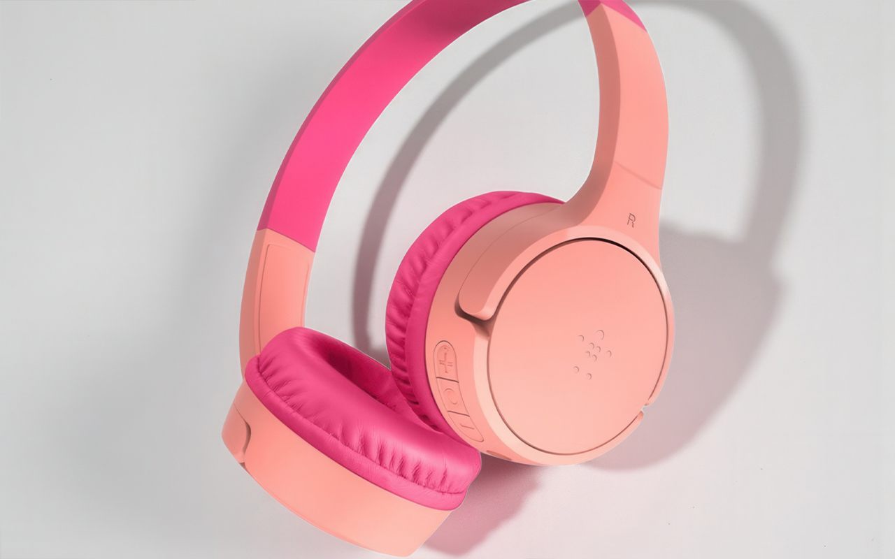 Детские беспроводные наушники Belkin SoundForm Mini (AUD002 V3) — Для нежных детских ушек