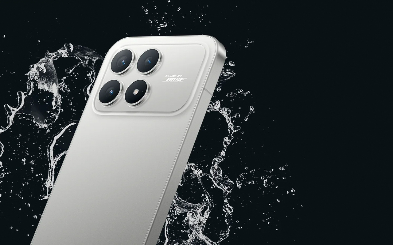 Смартфон Xiaomi POCO F8 Pro 12 ГБ + 256 ГБ («Серый титан» | Titanium Silver) (версия Global) — Всё, что нужно для съёмки качественного контента