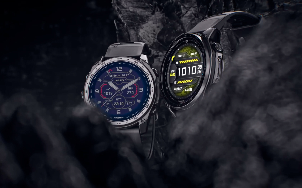Спортивные часы Garmin tactix 8, 51 мм, AMOLED, Cerakote, сланцево-серый силиконовый ремешок — Большой AMOLED-дисплей