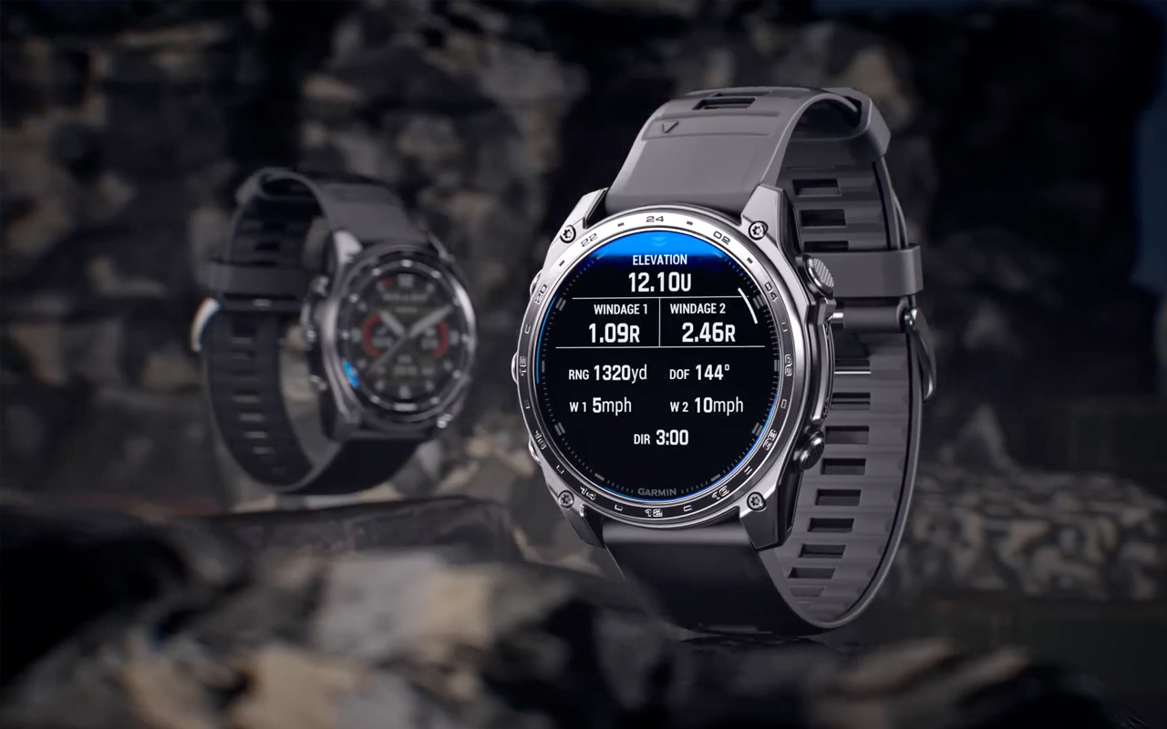 Спортивные часы Garmin tactix 8, 51 мм, AMOLED, Cerakote, оливковый силиконовый ремешок — «Броня» для электроники