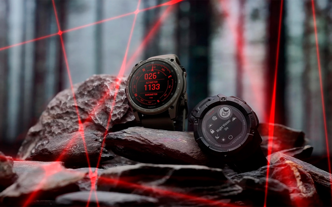 Спортивные часы Garmin tactix 8, 51 мм, AMOLED, Cerakote, оливковый силиконовый ремешок — Полноценный баллистический калькулятор