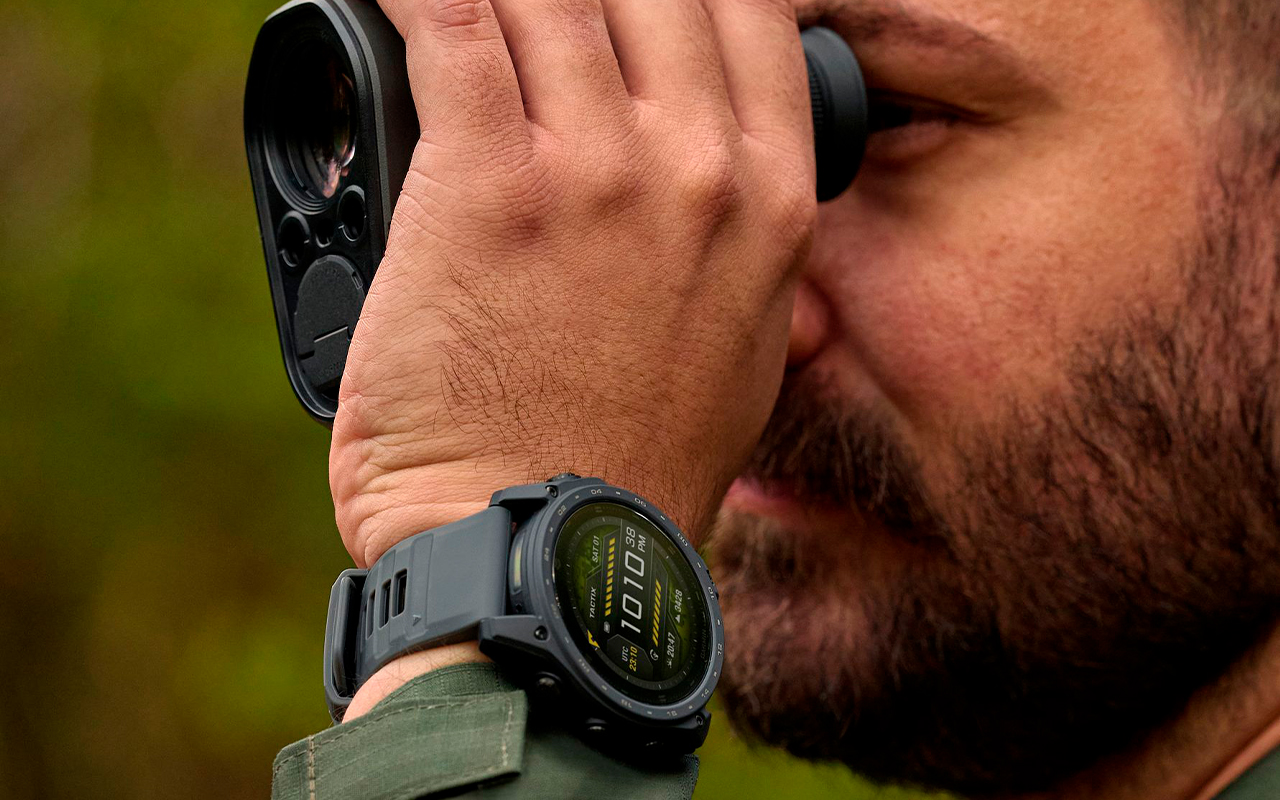 Спортивные часы Garmin tactix 8, 51 мм, AMOLED, Cerakote, оливковый силиконовый ремешок — Для сильных духом